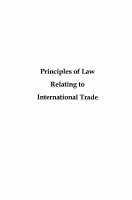Principles of Law Relating to International Trade.pdf